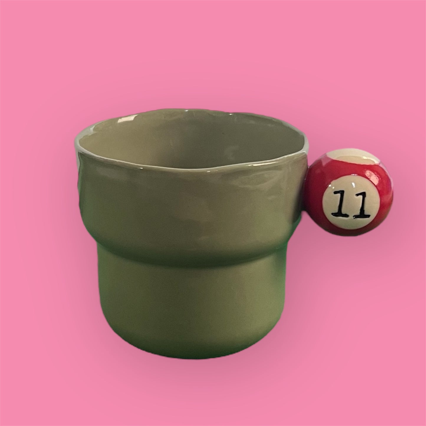 Pool ball cup