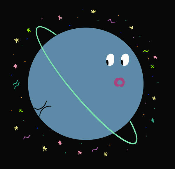The Flat Uranus Society logo