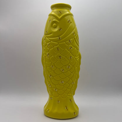 Yellow Bee Fish Vase