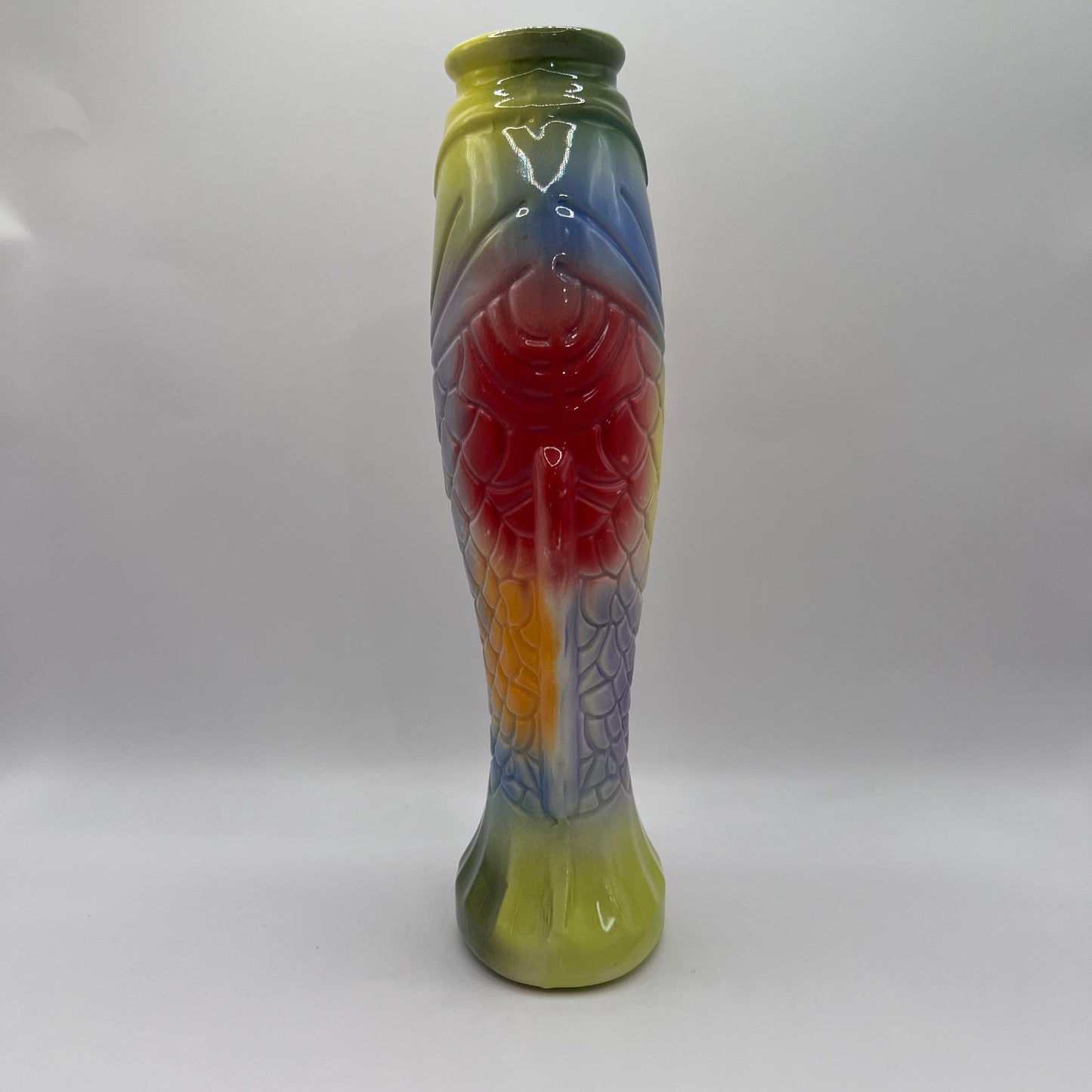 Rainbow Fish Vase