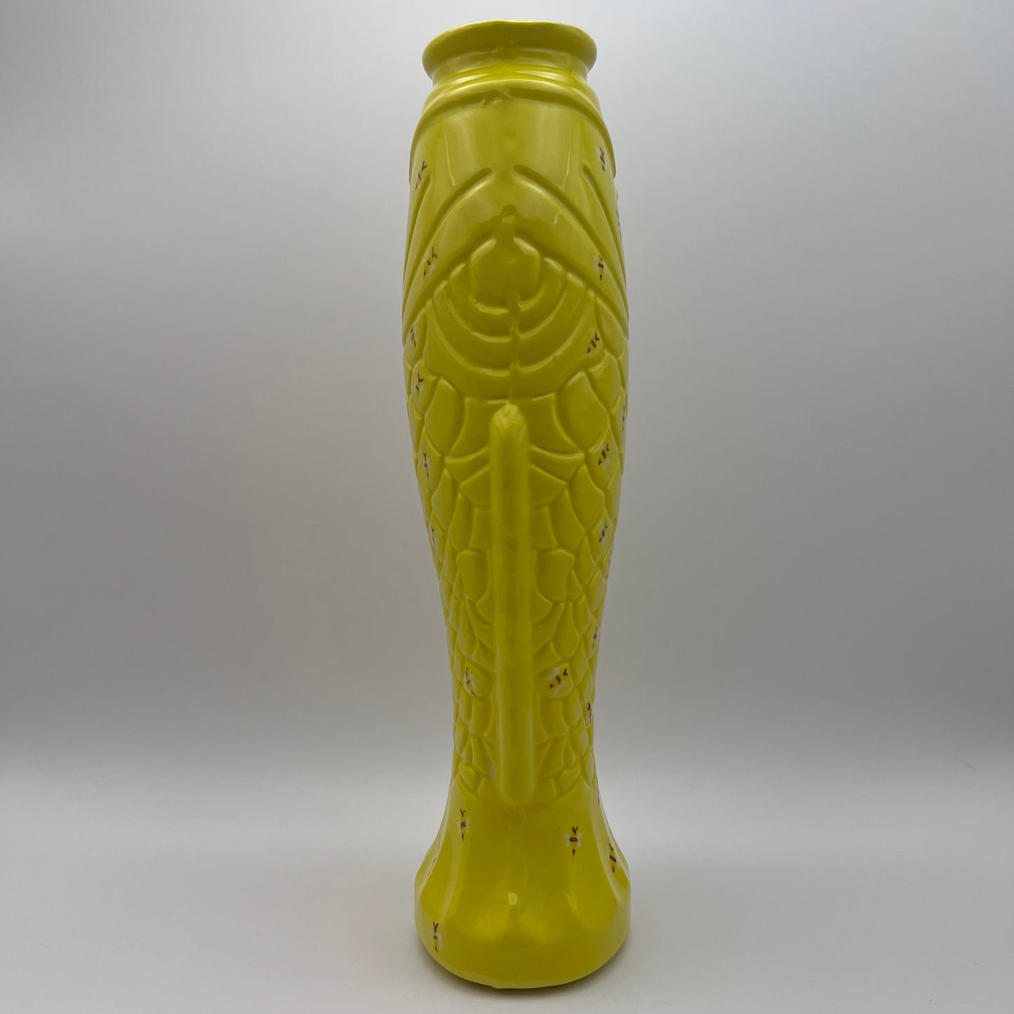 Yellow Bee Fish Vase