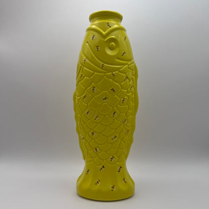 Yellow Bee Fish Vase